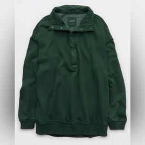 Green Aerie oh snap! Sweatshirt size small